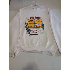 VINTAGE 95 Jeff Gordon And Dale Earnhardt Sr Sweatshirt 3XL Jerzees Nascar